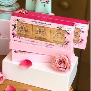 RIFLE PAPER x L'OCCITANE SHEA SOAP TRIO - LIMITED